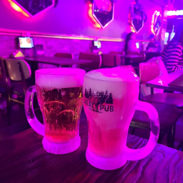  전북대 술집 리얼펍&살얼음맥주 오픈이벤트 생맥주 천원 !! 다녀온 후기