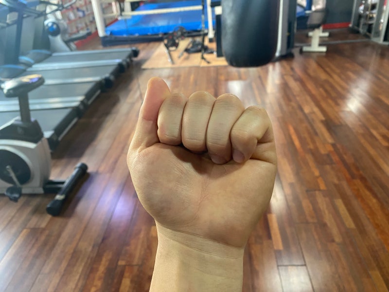 복싱 올바른 주먹 쥐는 법, 타격하는 주먹 정권 위치 : 네이버 블로그