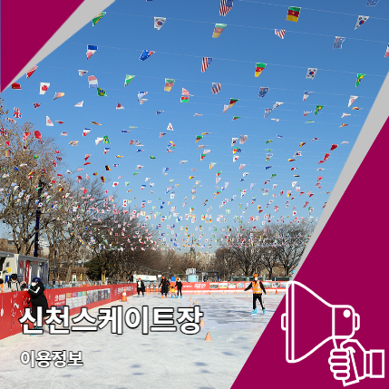 신천스케이트장 개장 주차요금 등 이용정보 신천스케이트장 개장 주차요금 등 이용정보