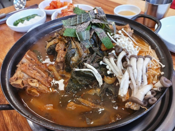  신상 김포 감자탕 고촌 맛집 정든집감자탕