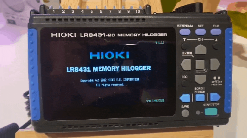 HIOKI LR8431-20 메모리 하이로거 제품 리뷰