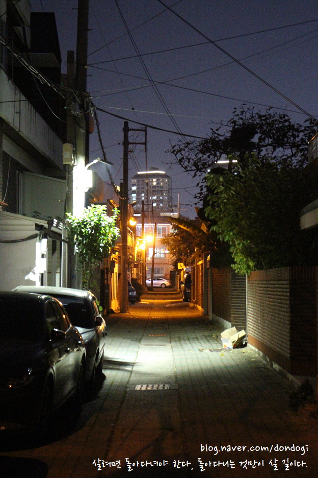  대구 불로회수산 들안길 - 대방어가 밤하늘에 별이라는 물방울을 수놓는 기분