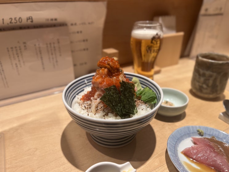  도쿄 카이센동 맛집 추천 :: 카이센동, 도쿄 츠지한