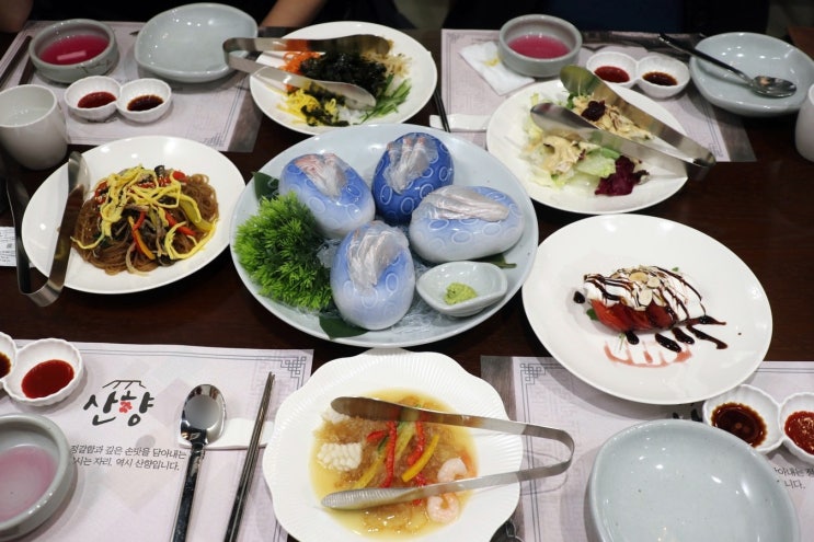  인천돌잔치 산향한정식 구월점 회식장소 룸식당 좋아요