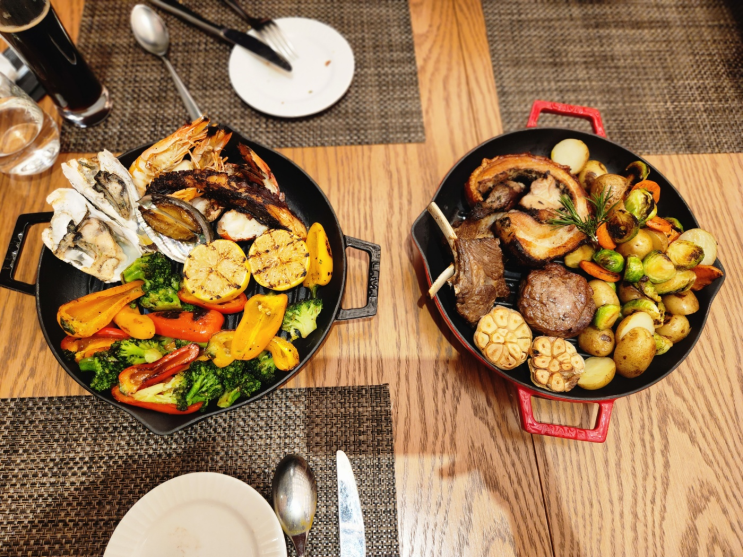  [정선] 파크로쉬 로쉬카페 / 시즌 한정 메뉴 Festive Meat&Seafood platter 후기