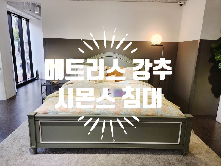  호텔 침대 시몬스 매트리스 보러 미아시몬스 방문