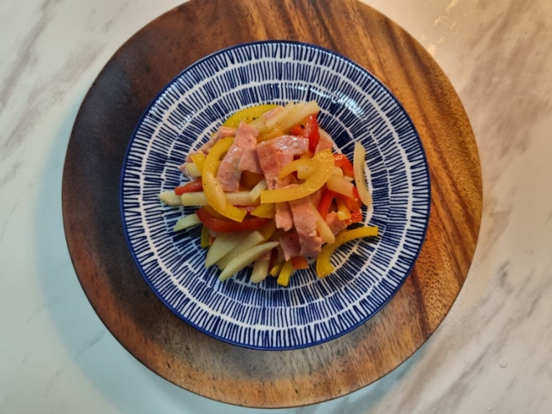 베이컨감자채볶음 만들기 쉽고 간단한게 감자볶음요리 맛있게 만드는 레시피
