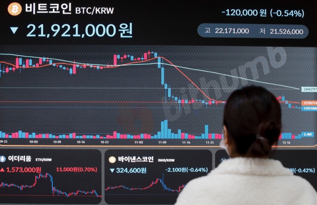 올해 63% 하락한 비트코인, 관련주는 더 폭락했다 올해 63% 하락한 비트코인, 관련주는 더 폭락했다