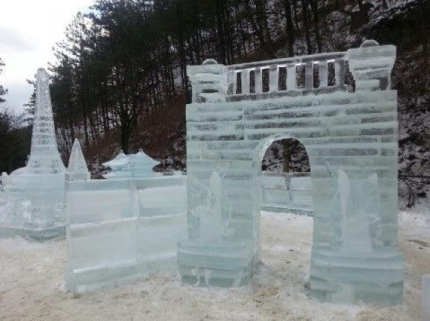거창 금원산 얼음축제, 경남 금원산자연휴양림