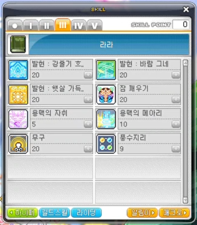 메이플 라라 스킬트리 코어강화 코강, 하이퍼 스텟 어빌리티 링크 공략! : 네이버 블로그