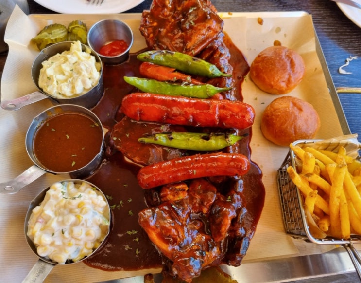  동두천맛집 미국식바베큐 야미앤바베쿡스