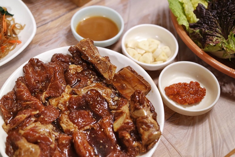 단양맛집 마늘에 정성, 왕릉숯불갈비, 마늘정식 2