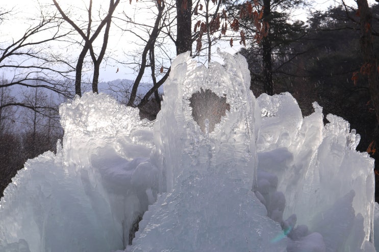  대전 상소동 산림욕장 얼음동산 겨울 가볼만한곳