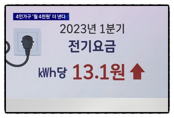 2023 전기요금, 도시가스 요금 인상이유 한전 적자 (요금계산 방법 계산기)