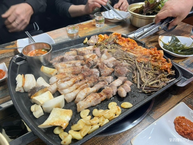 광명/소하 탐라고기마당 제주 생오겹살 생목살 맛집 