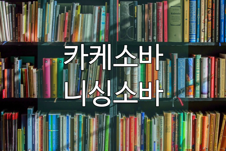  카케소바와 붓카케소바의 다른 점 - 먹는 법 알아보기 - ft. 2023 -