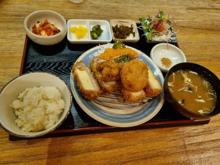 아쯔다무라 영천점 연어 덮밥 카츠 돈까스 맛집