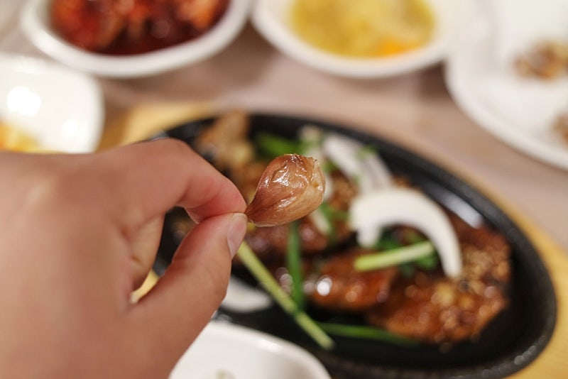 단양맛집 마늘에 정성, 왕릉숯불갈비, 마늘정식