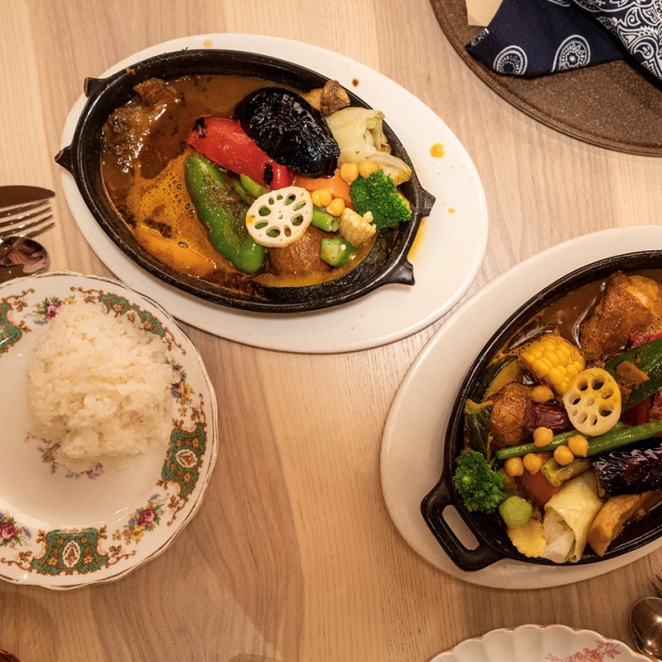 삼청동 북촌 맛집 수프 카레 전문점 도라보울
