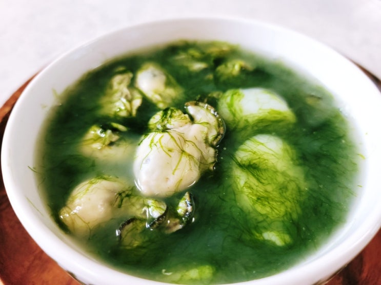  매생이 굴 떡국 끓이는 법