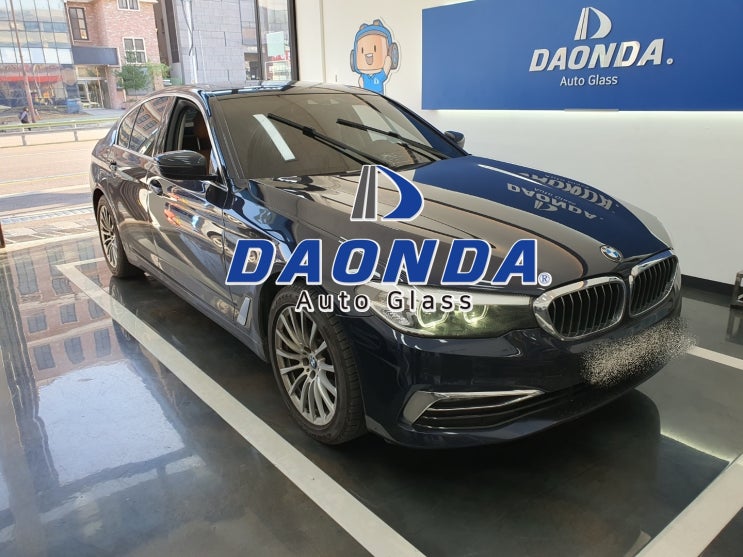  안양자동차유리 bmw 520i 컨디션까지 챙기며 시공받기!