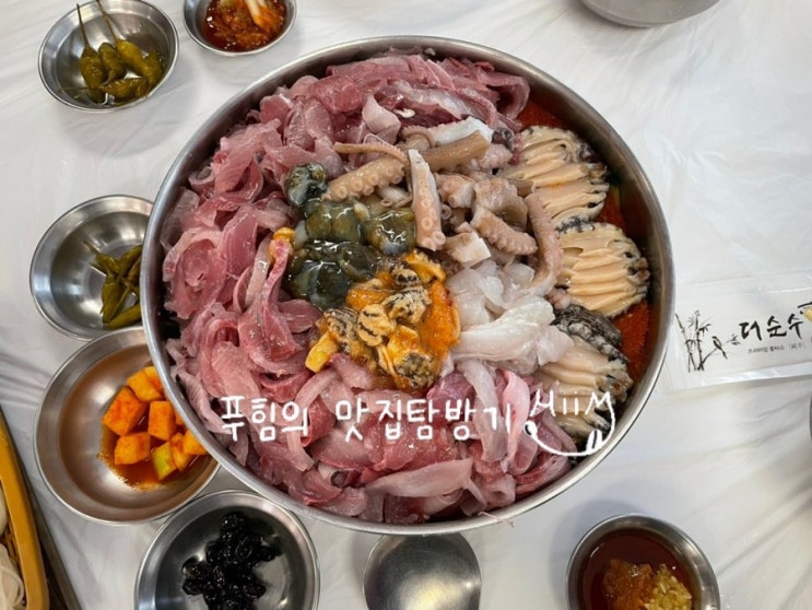 을왕리 물회 선녀풍, 영종도에서 점심식사