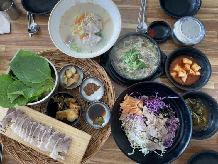  쇠소깍 맛집 제미니국수(고기국수, 돔베고기, 비빔국수)