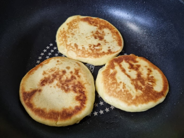  겨울간식 백설찹쌀호떡믹스 호떡만들기
