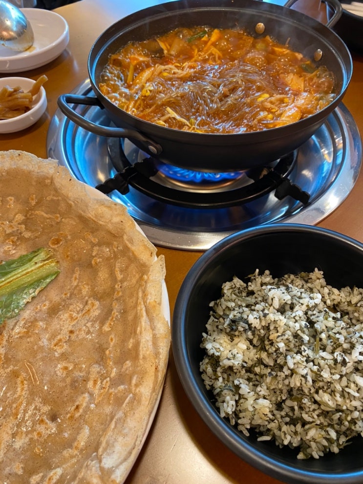  남녀노소 다 가능 곤드레밥 등갈비 맛집 팔덕식당 산본점