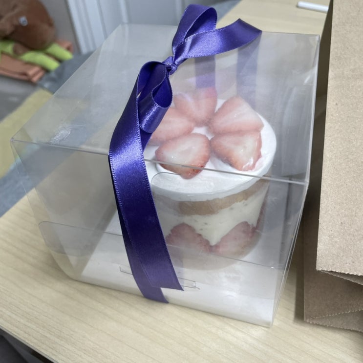  크리스마스 케이크 등장