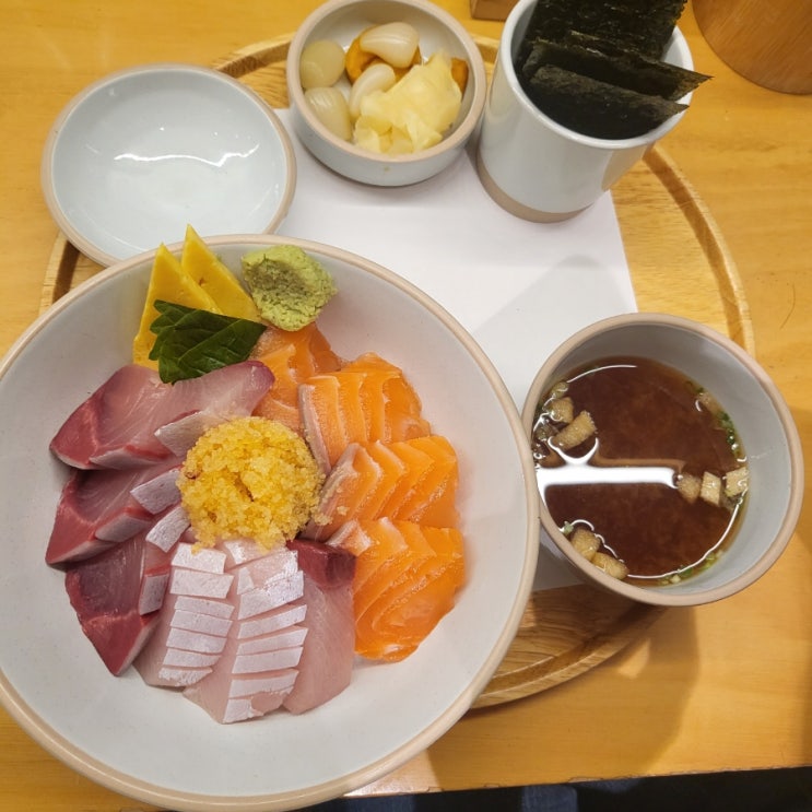  잠실 오복수산 카이센동/방어사케동/장어덮밥 