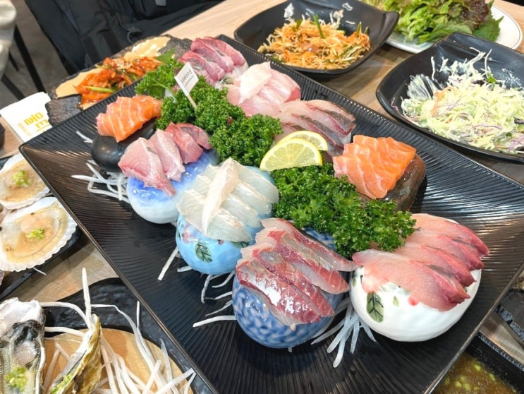  [평택호맛집] 횟집추천 우리바다수산 모둠회 & 낙지탕탕이 먹고 온 후기