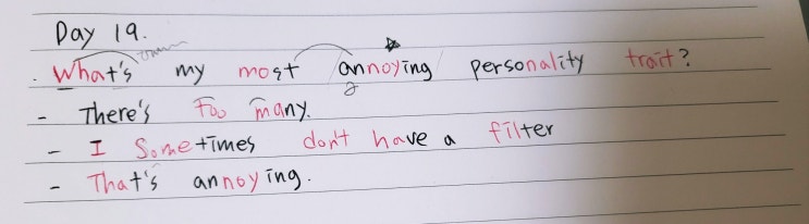  [Day 19] That's annoying