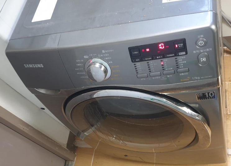  평택시 장안동 코오롱하늘채 아파트 삼성 드럼세탁기 17kg 분해 청소 - 이사 가기 전에 세탁기 청소하기