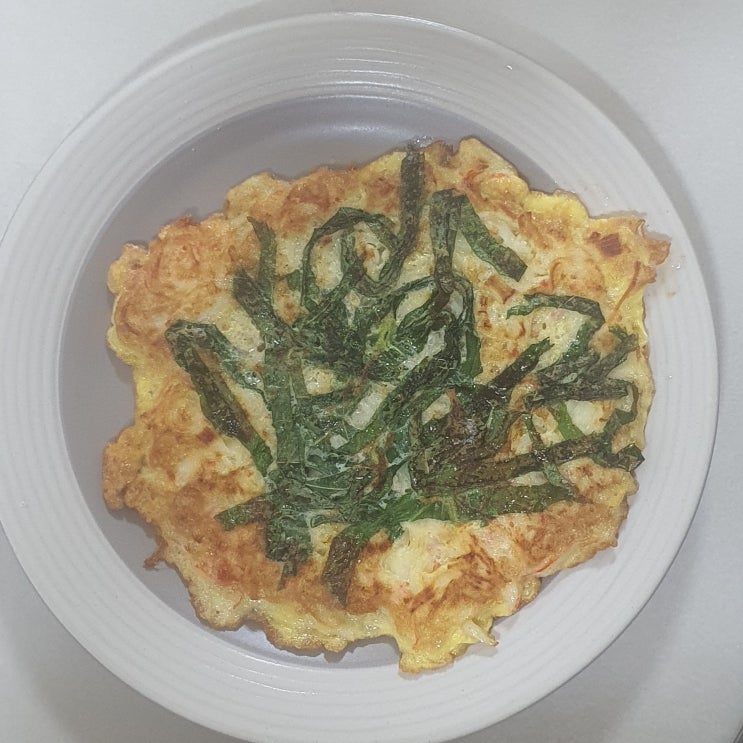  크래미 팽이버섯 전 맛살전 만들기 만드는 법 레시피