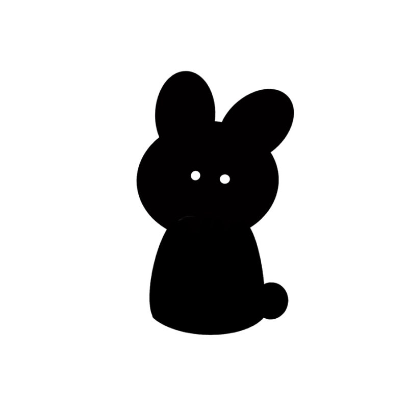 2023년 1월 배경화면 : 검은 토끼 달력 + 배경화면 공유 ? : 네이버 블로그