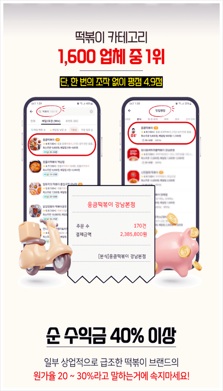 이상하게 응큼떡볶이 맛나네!