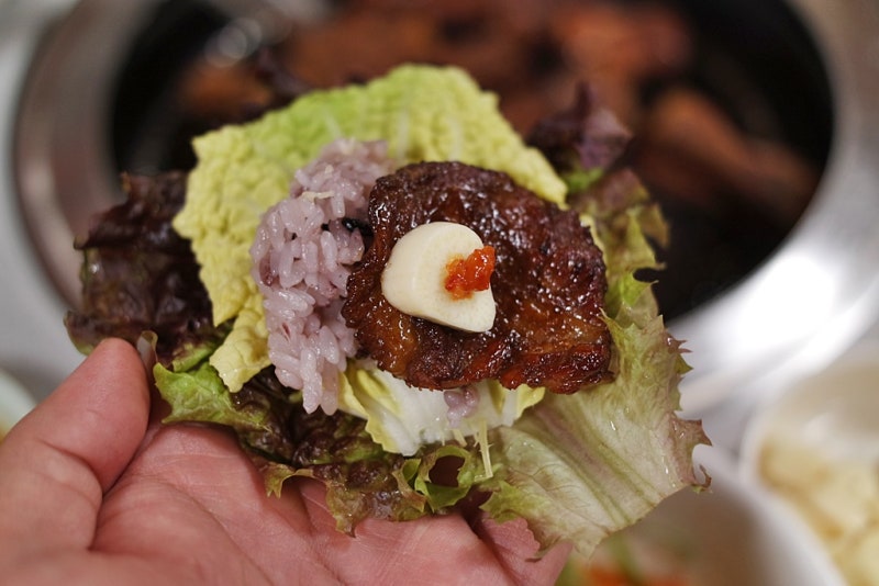 단양맛집 마늘에 정성, 왕릉숯불갈비, 마늘정식 6
