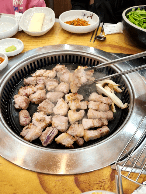  [맛찬들 왕소금구이] 평택 고덕 숙성 삼겹살 목살 추천 맛집