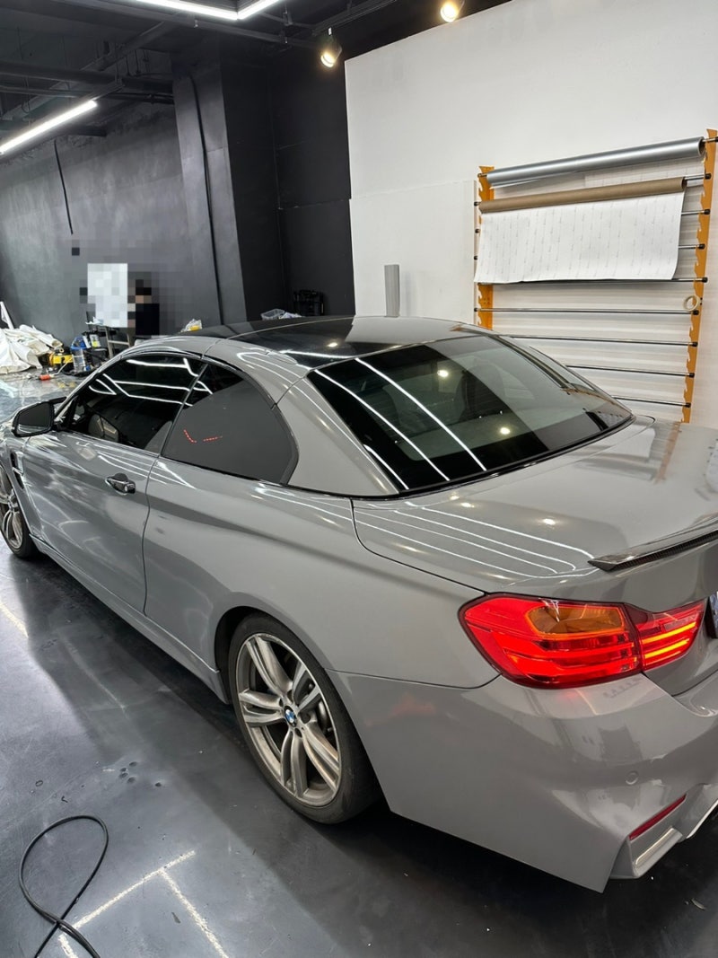 인천 계양구 / 전체 랩핑 / 락그레이 시멘트 / BMW / 4시리즈