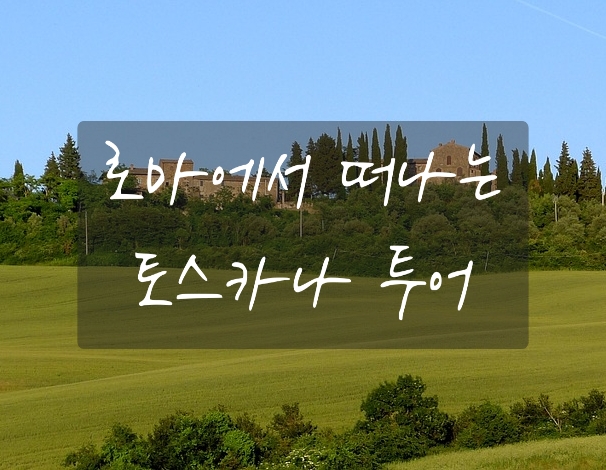  이탈리아 여행 2-3 로마에서 떠나는 토스카나 투어, 몬테풀치아노 무료와이너리 (가격비교, 할인)