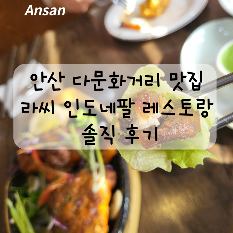  안산 다문화거리 인도/네팔 음식 맛집 솔티 솔직 후기
