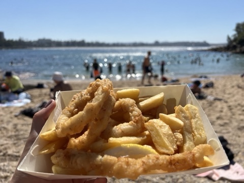 [호주 시드니 피쉬앤칩스] Manly Seafoods :: 더운 여름의 허기를 날려주는 바삭함