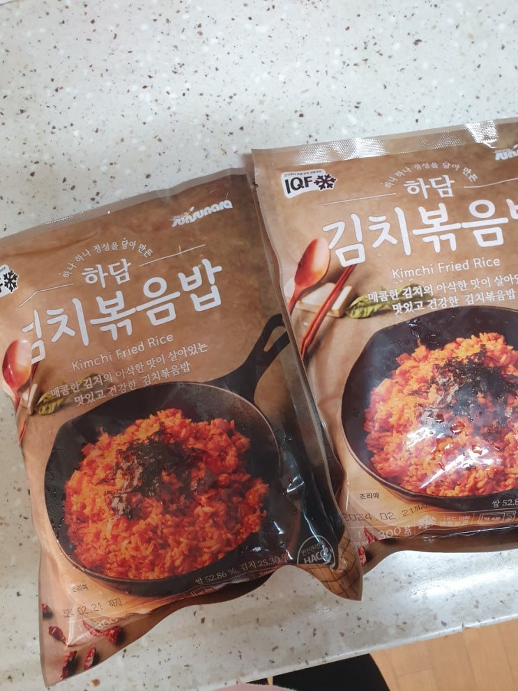 간편 집밥 아침 메뉴로 완벽한 하담 볶음밥 간편 집밥 아침 메뉴로 완벽한 하담 볶음밥