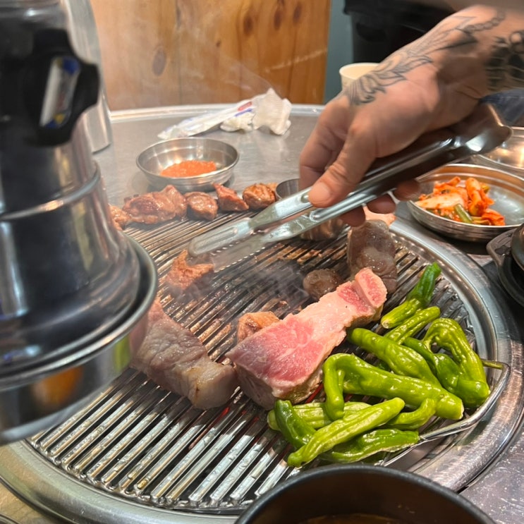  광명 고기맛집 하안동꿀주먹 주먹고기 완전 강력히 추천