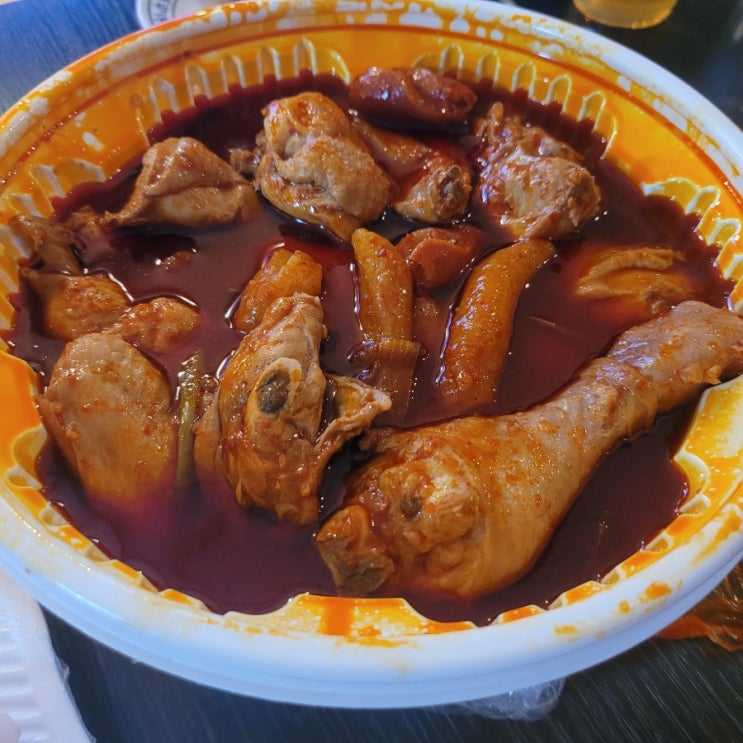  [내돈내산] 엽기 닭도리탕 엽도리탕 수지신봉점 배달 후기