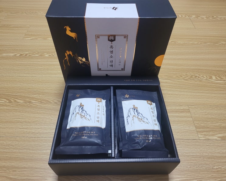 피로회복에는 힘이솟는 힘가네 흑염소진액
