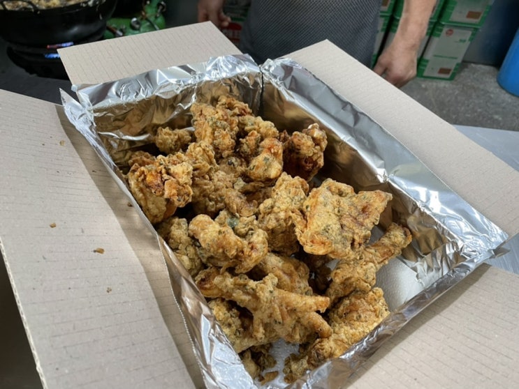  광주 통닭 맛집 광산구의 자랑 송정동 뽀뽀통닭