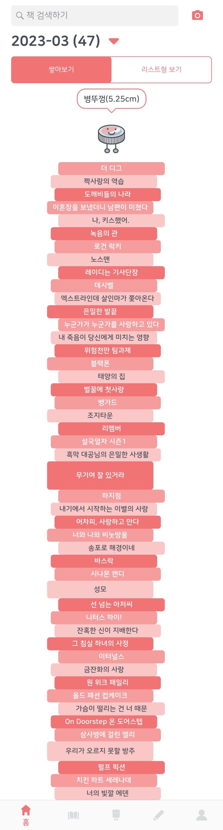  문화생활 <2023년 03월 결산>