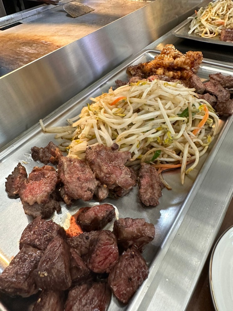 텐진호르몬 맛을 그대로,  합정 스테이크 오마카세 하카타 호르몬
